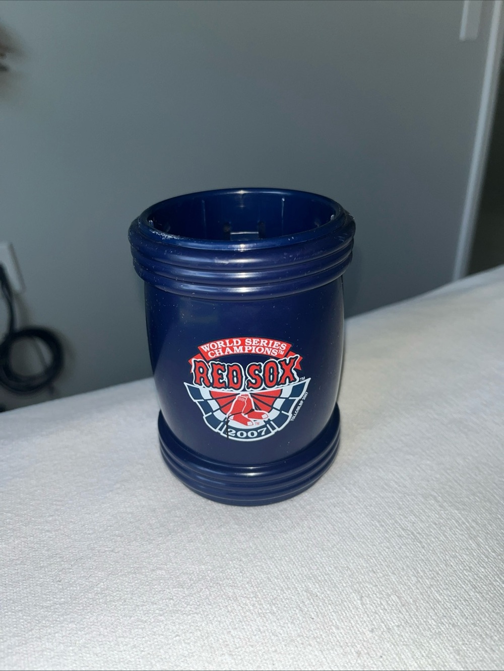 Boston Red Sox 2007 World Series Champions Blue Beer Koozie